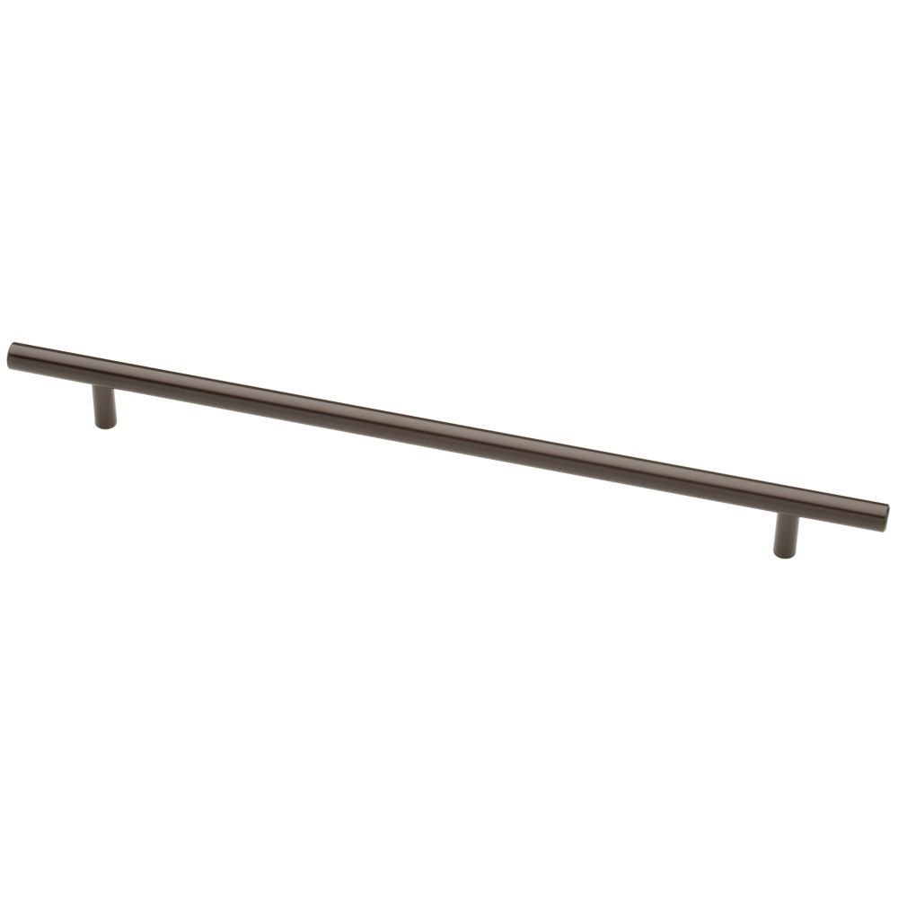 Liberty Hardware Steel Bar Pull 288mm / 368mm Steel Rubbed Bronze