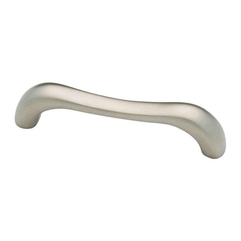 Liberty Hardware Pull Continental 3" (76mm) Centers Solid Brass Matte Nickel