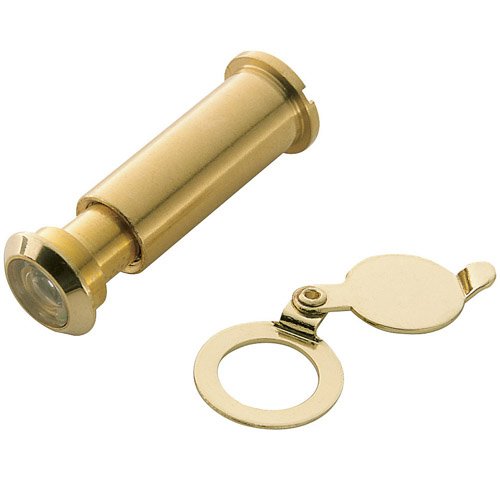 Baldwin Peephole in Polished Brass