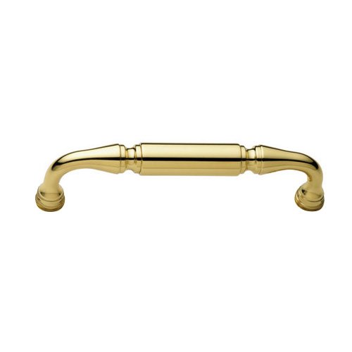 Baldwin 8" Centers Richmond Oversized Pull in Unlacquered Brass