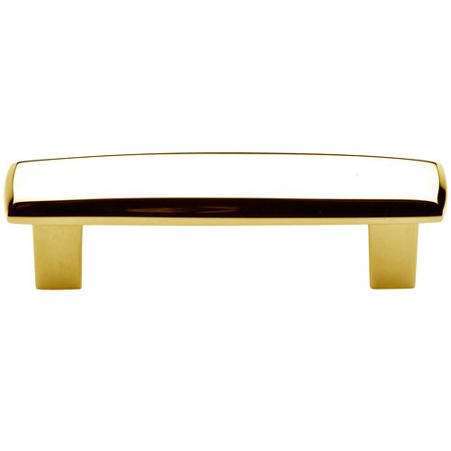 Baldwin 3" Centers Severin A Handle in Polished Brass