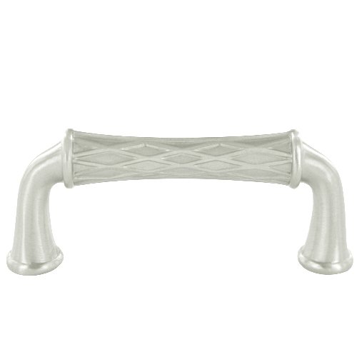 Baldwin 3" Centers Couture A Handle in Satin Nickel