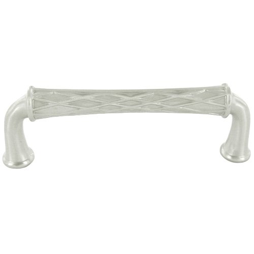 Baldwin 4" Centers Couture A Handle in Satin Nickel