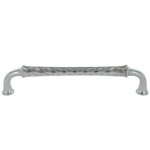 Baldwin 8" Centers Couture A Appliance Pull in Polished Chrome