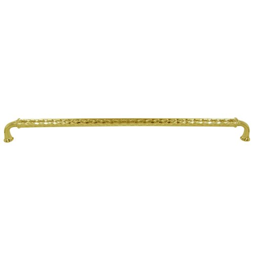 Baldwin 18" Centers Couture A Appliance Pull in Polished Brass