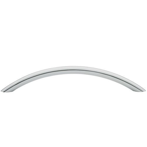 Baldwin 6" Centers Round Arch Pull in Polished Chrome