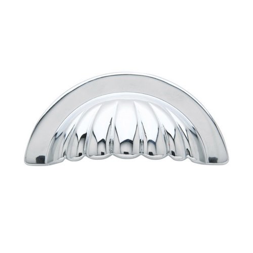 Baldwin 3" Centers Melon Cup Pull in Polished Chrome