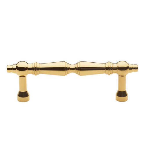 Baldwin 3" Centers Dominion Handle in Polished Brass