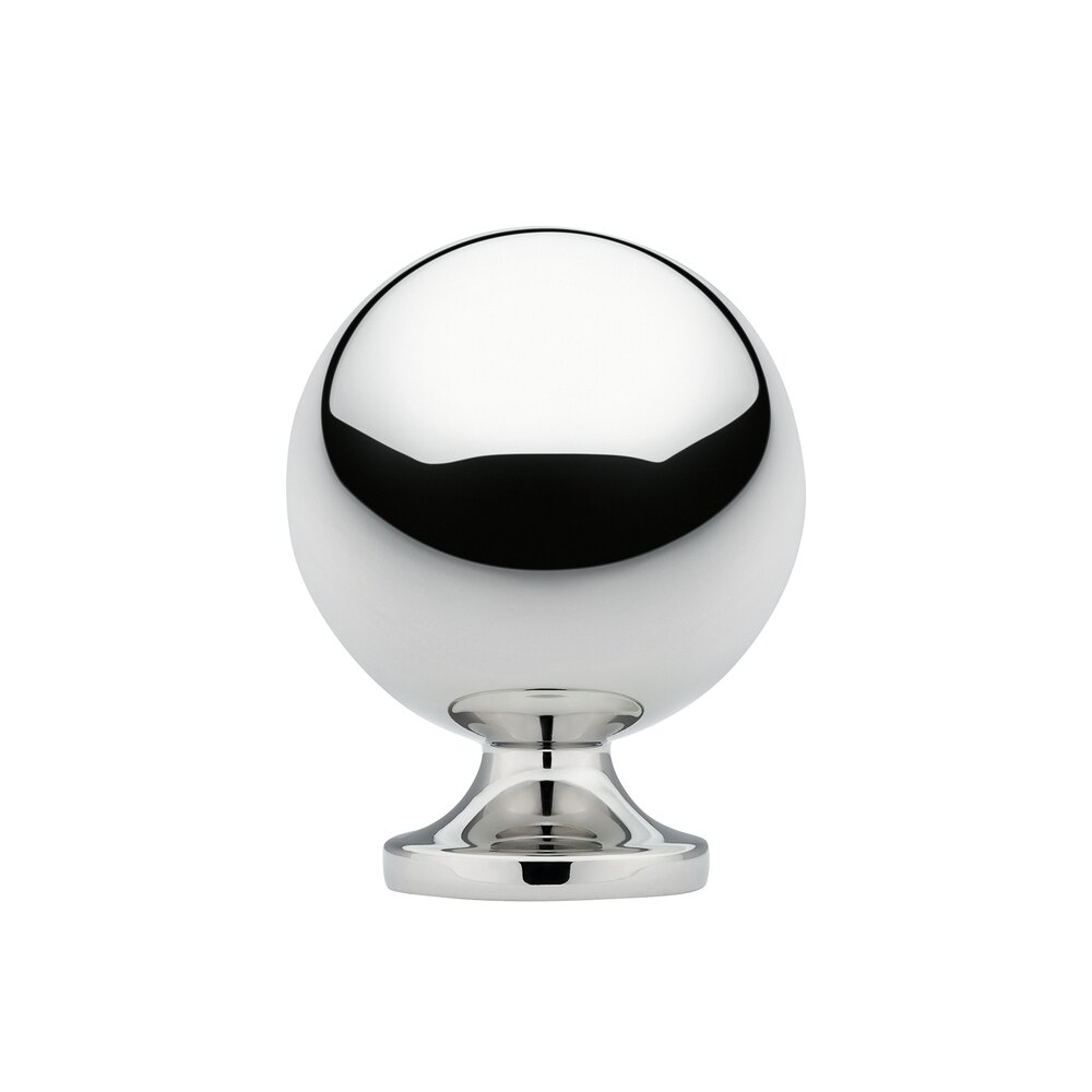 Baldwin 1" Diameter Spherical Knob in Polished Chrome