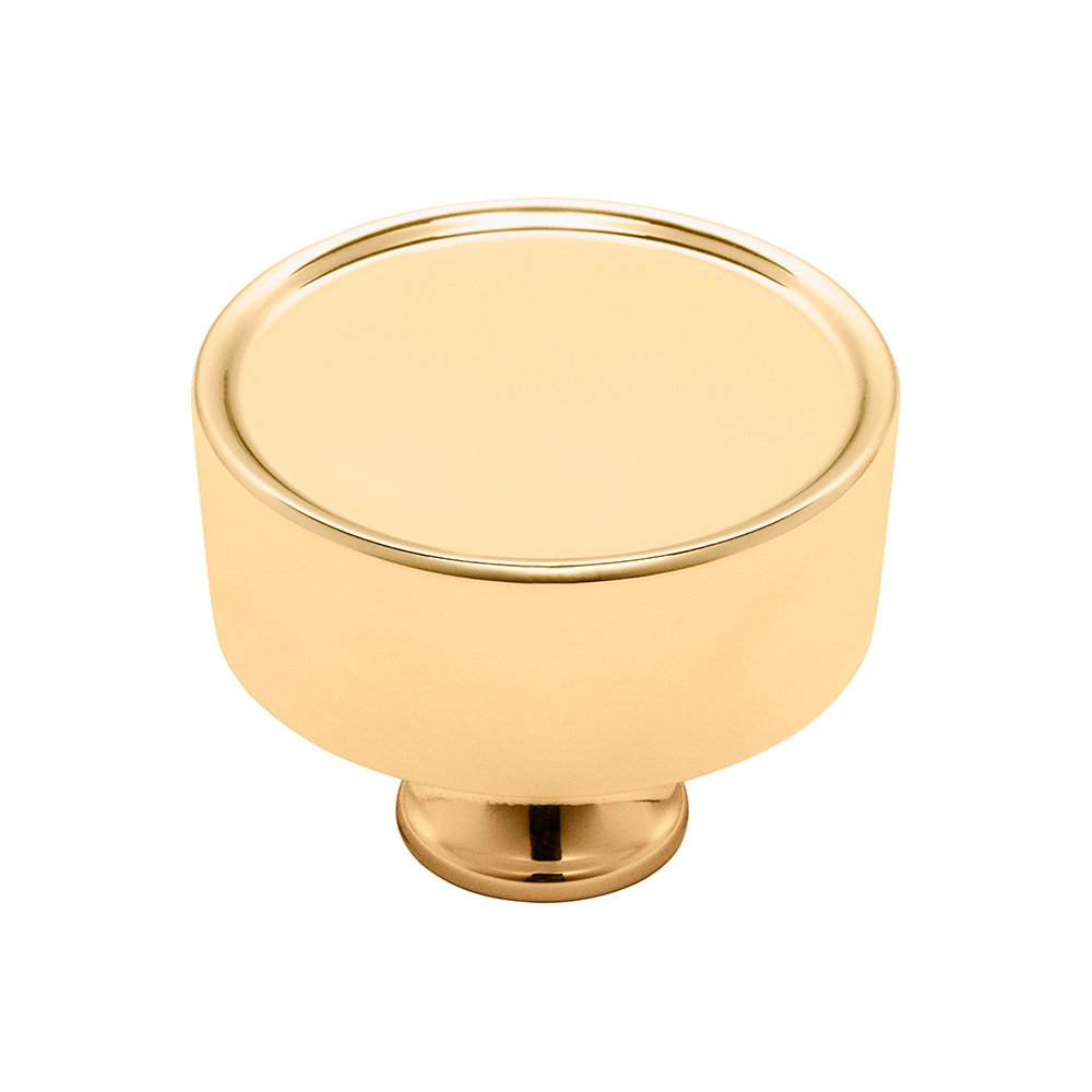 Baldwin 1 1/2" Diameter Cabinet Knob in Polished Brass