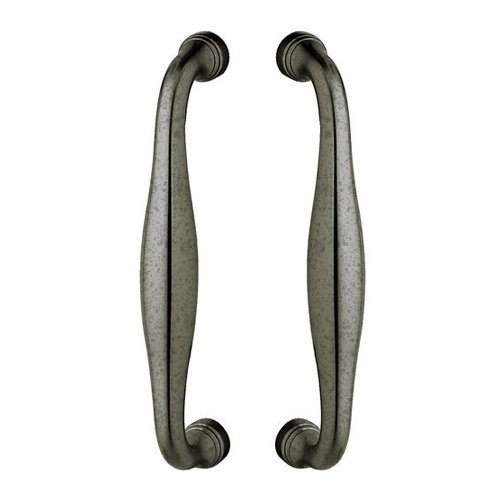 Baldwin 7 3/4" Centers Oversized Pull in Distressed Antique Nickel