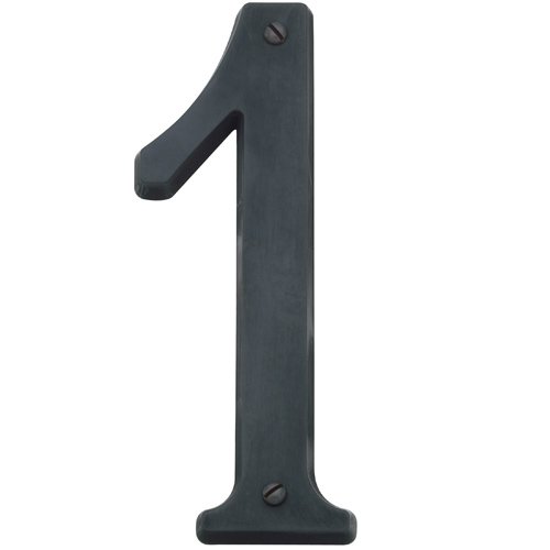 Baldwin #1 House Number in Oil Rubbed Bronze