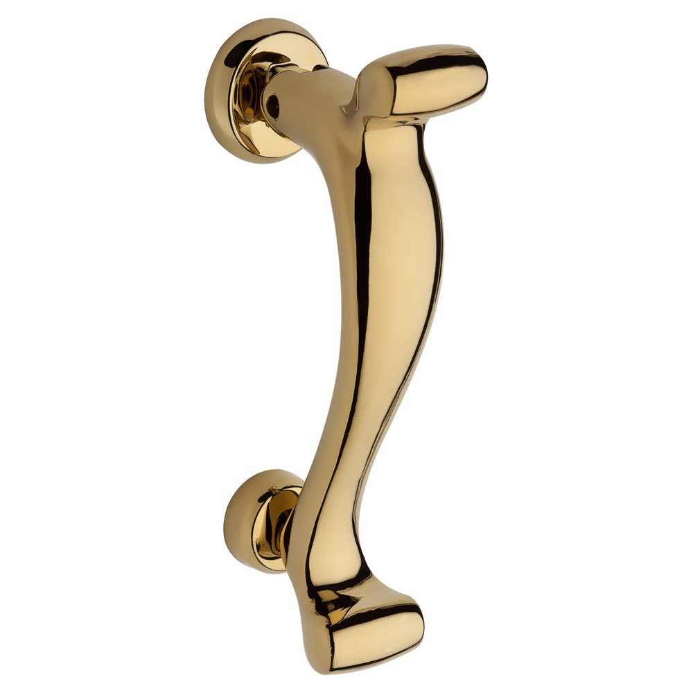 Baldwin S Door Knocker in Polished Brass