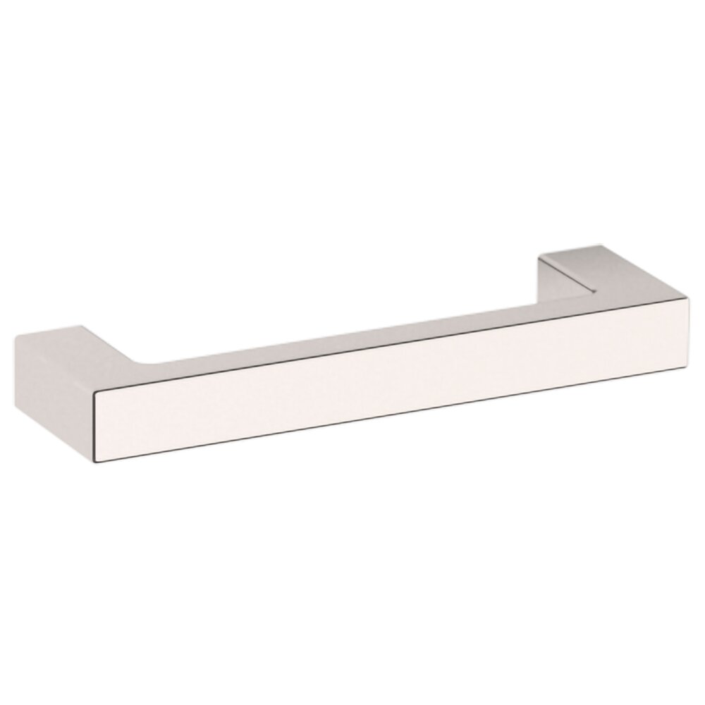 Baldwin 4" Centers Contemporary Pull in Lifetime Pvd Polished Nickel