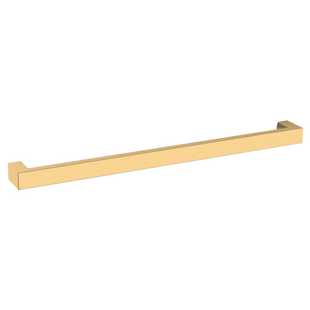 Baldwin 18" Centers Contemporary Appliance Pull in PVD Lifetime Satin Brass