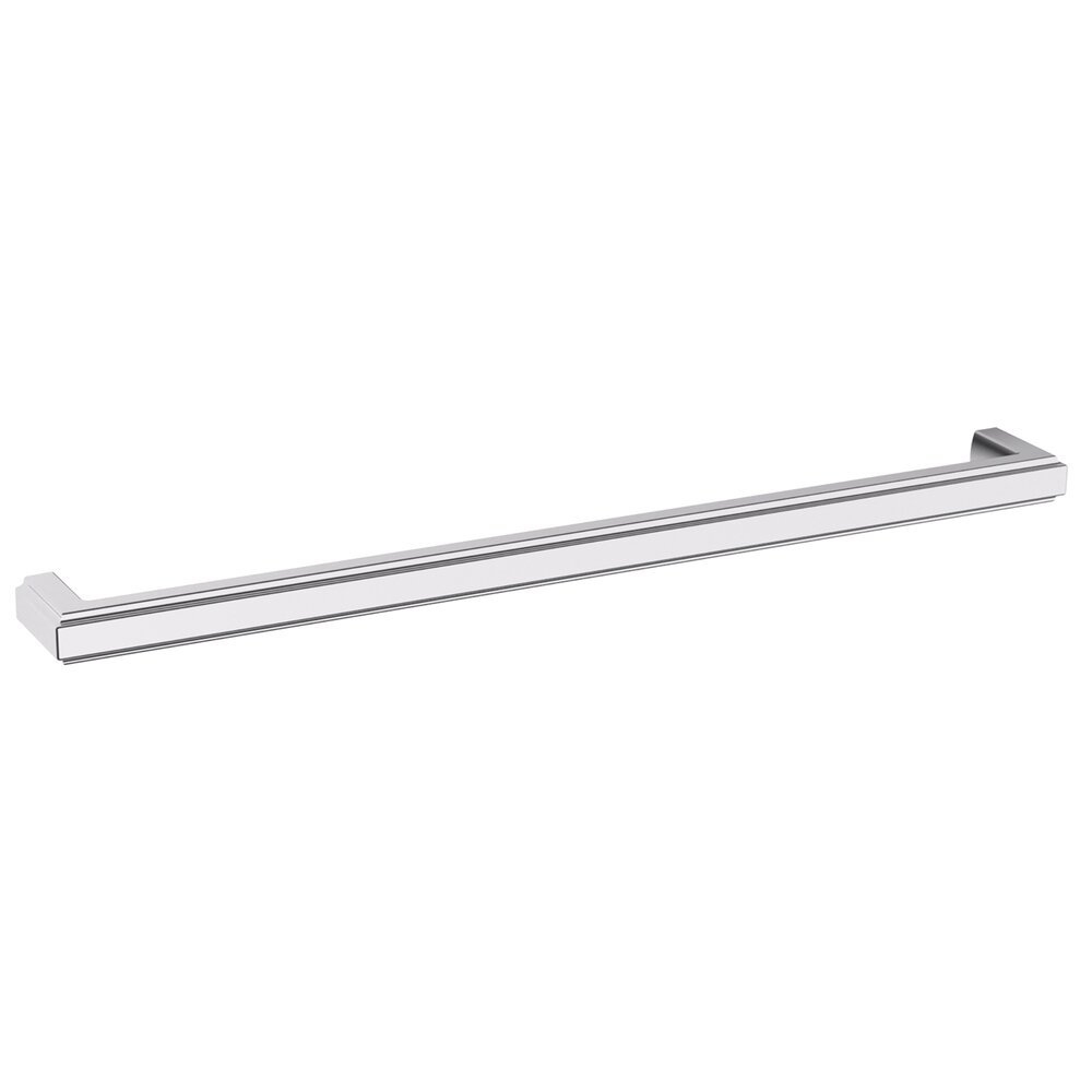 Baldwin 18" Centers Raised Appliance Pull in Polished Chrome