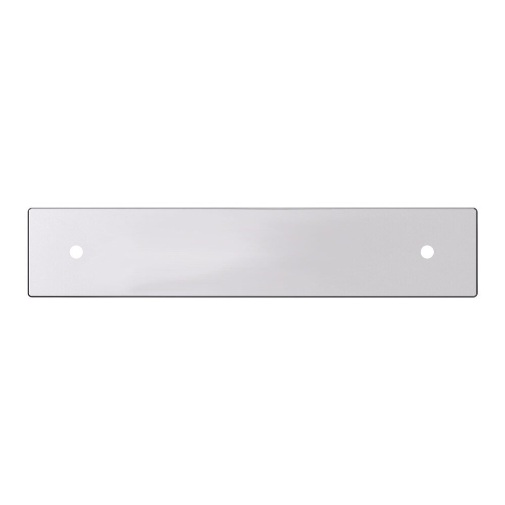 Baldwin 4" Centers Contemporary Back Plate in Polished Chrome