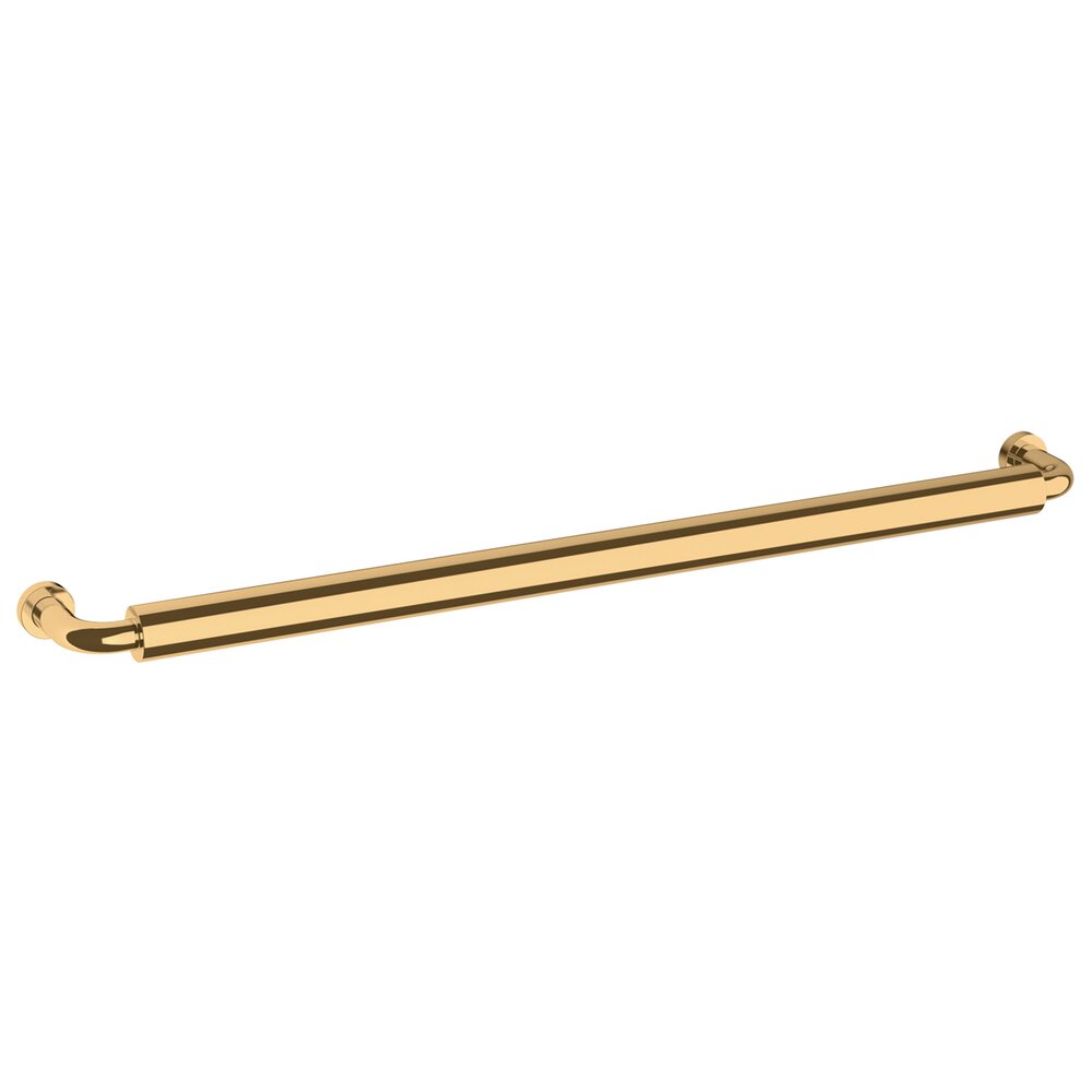 Baldwin 18" Centers Hollywood Hills Appliance Pull in Lifetime Pvd Polished Brass