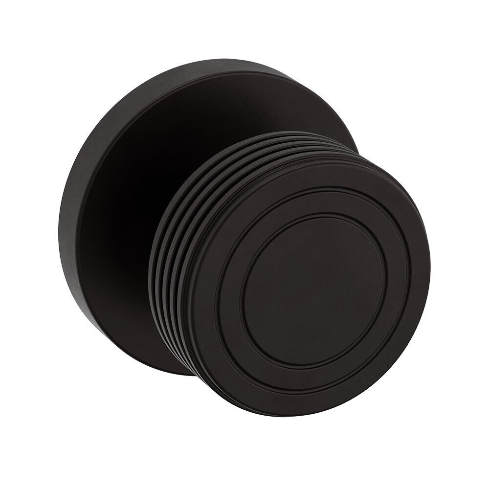 Baldwin Dummy Set 5045 Estate Knob with 5056 Rose in Oil Rubbed Bronze