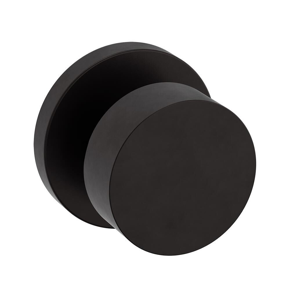 Baldwin Single Dummy 5055 Estate Knob with 5046 Rose in Oil Rubbed Bronze