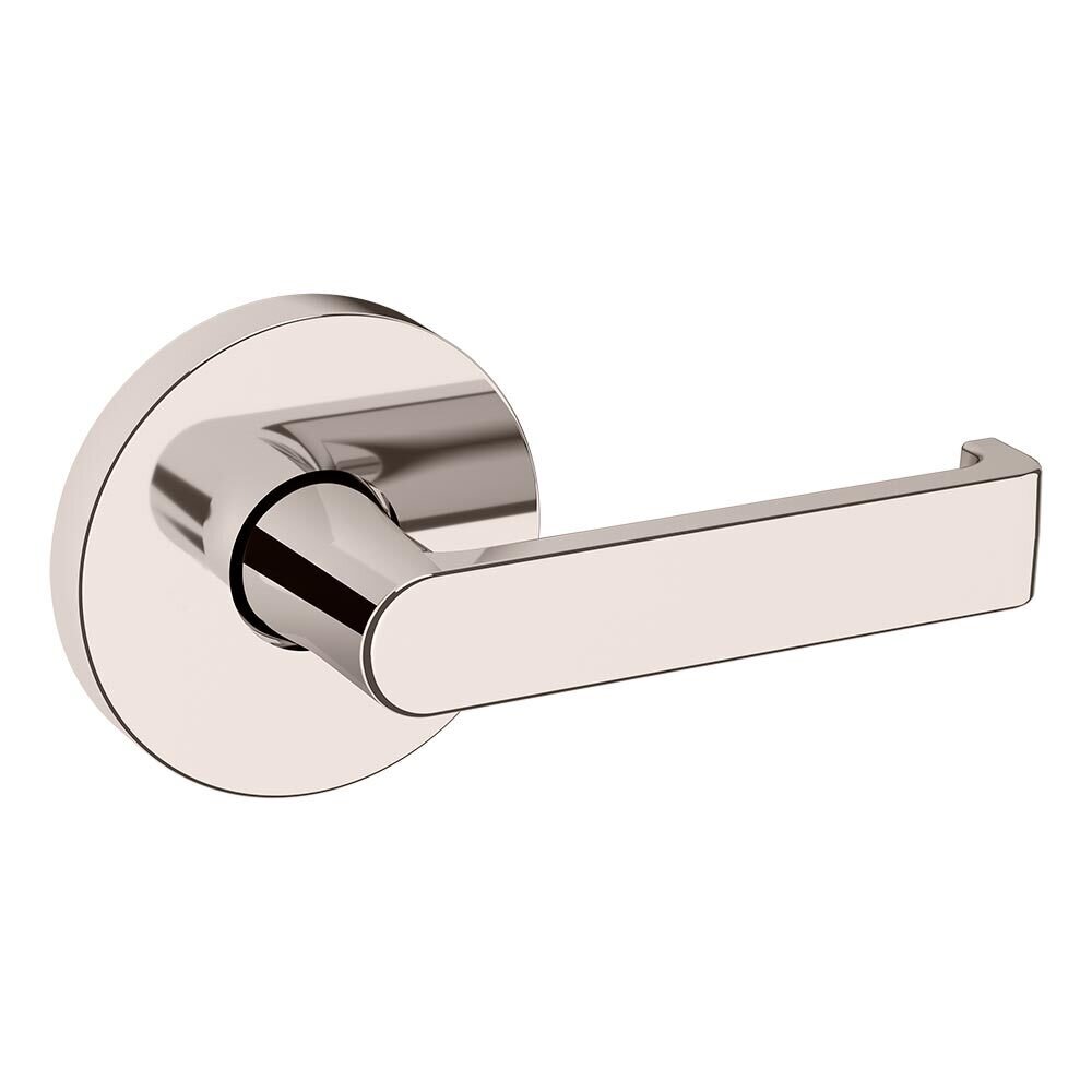 Baldwin Dummy Set 5105 Estate Lever with 5046 Rose in Lifetime Pvd Polished Nickel