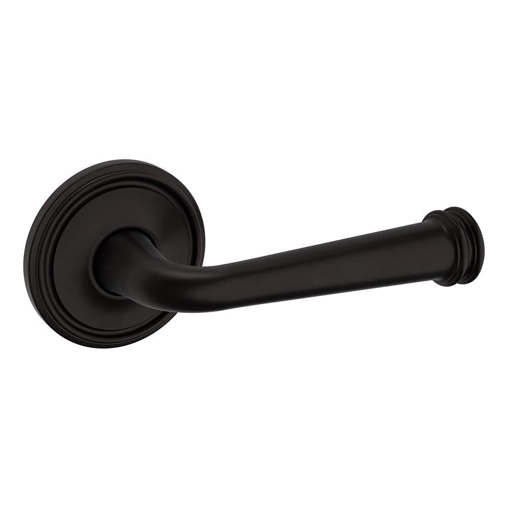 Baldwin Passage 5116 Estate Lever with 5070 Rose in Oil Rubbed Bronze
