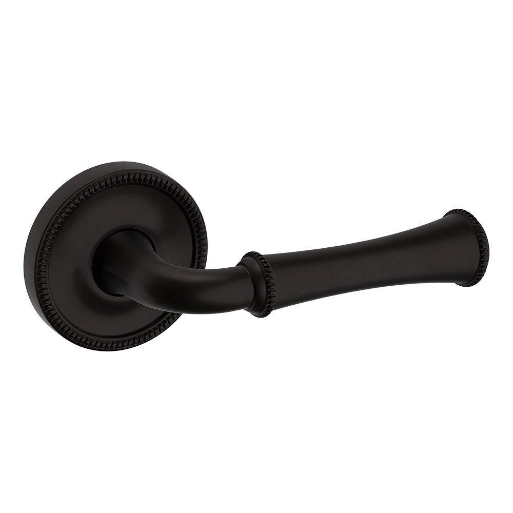Baldwin Dummy Set 5118 Estate Lever with 5076 Rose in Oil Rubbed Bronze