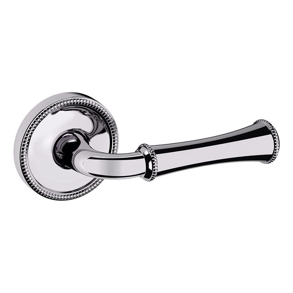 Baldwin Dummy Set 5118 Estate Lever with 5076 Rose in Polished Chrome
