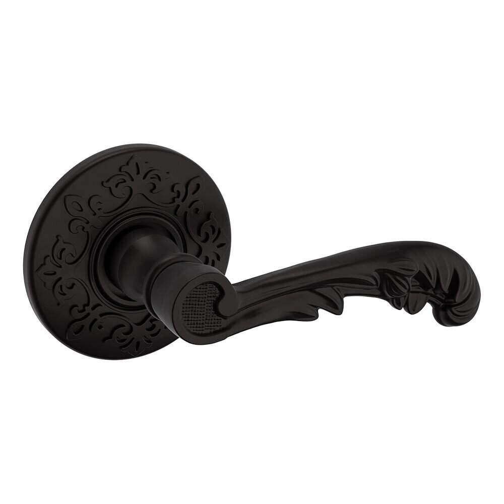 Baldwin Single Dummy Right Handed 5121 Estate Lever with R012 Rose in Oil Rubbed Bronze