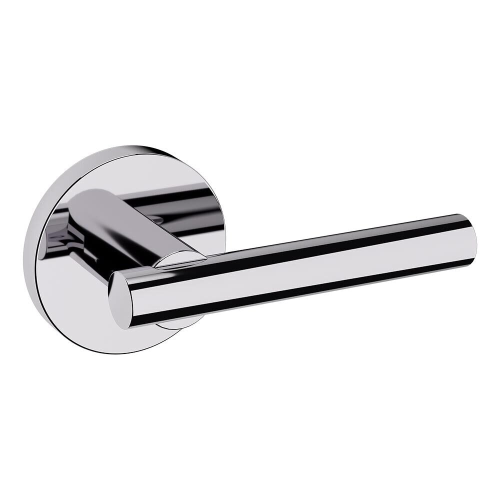Baldwin Dummy Set 5137 Estate Lever with 5046 Rose in Polished Chrome