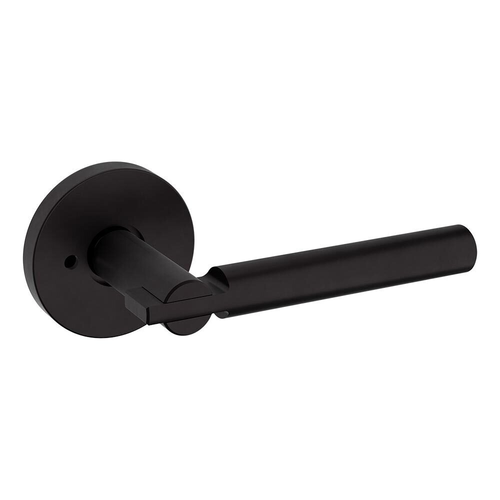 Baldwin Privacy 5161 Estate Lever with 5046 Rose in Oil Rubbed Bronze