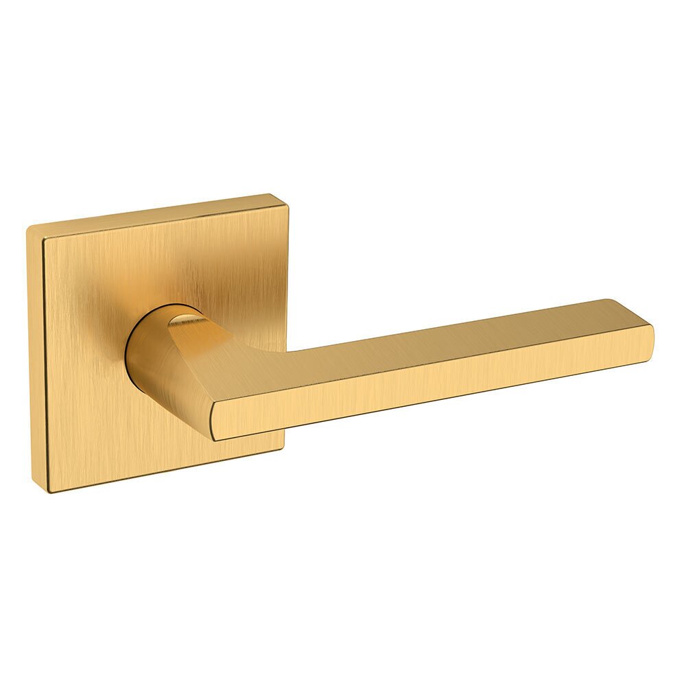 Baldwin Single Dummy Right Handed 5162 Estate Lever with R017 Rose in PVD Lifetime Satin Brass