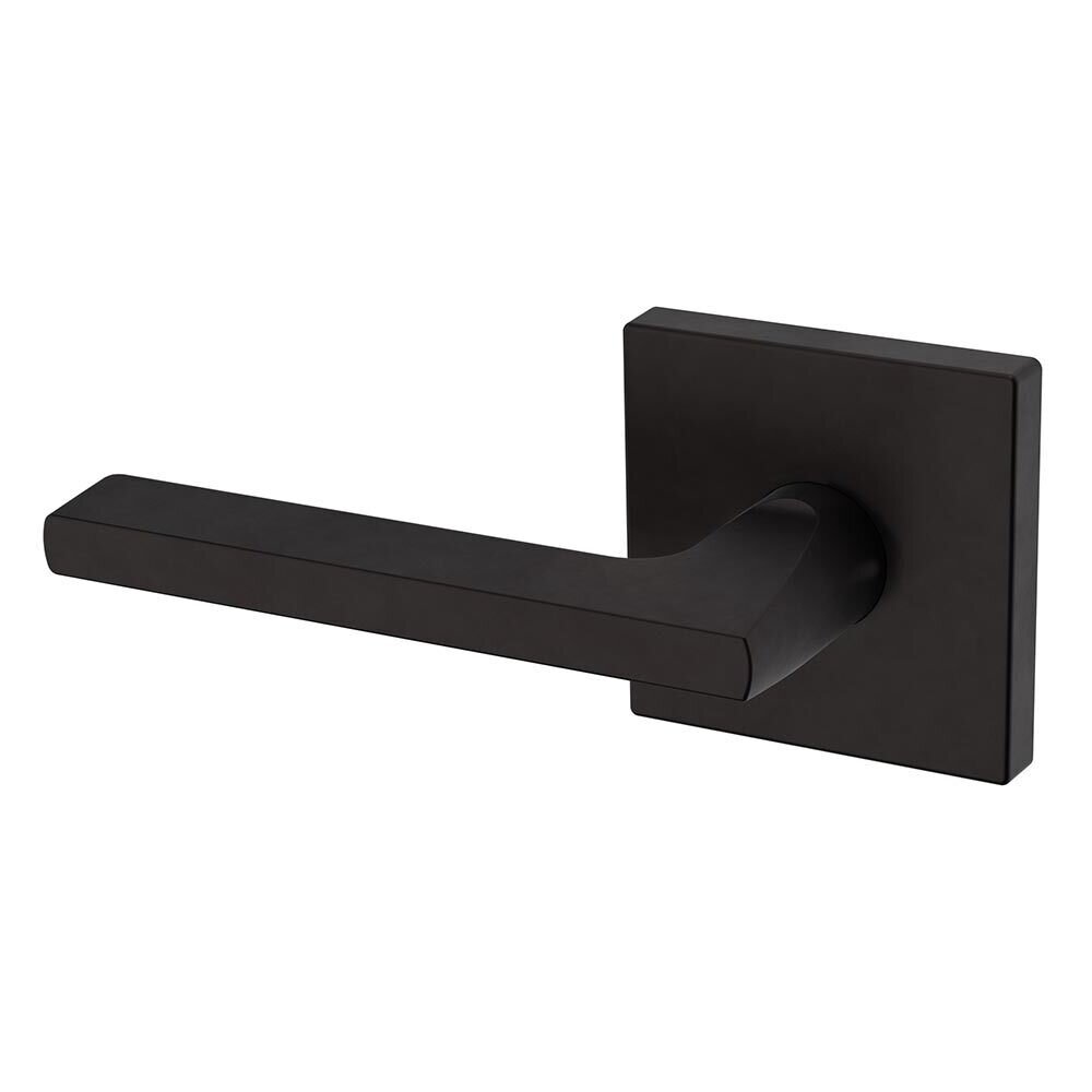 Baldwin Single Dummy Left Handed 5162 Estate Lever with R017 Rose in Oil Rubbed Bronze