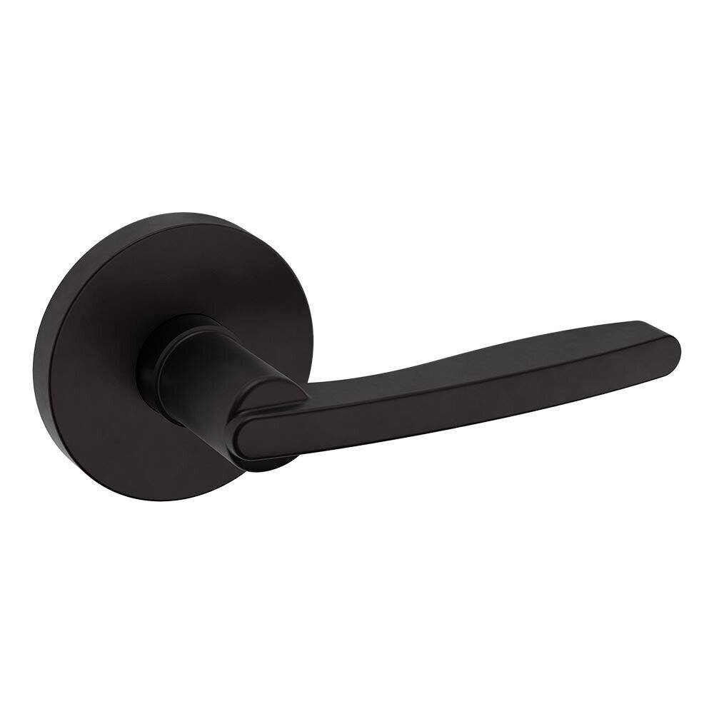 Baldwin Passage 5164 Estate Lever with R017 Rose in Oil Rubbed Bronze