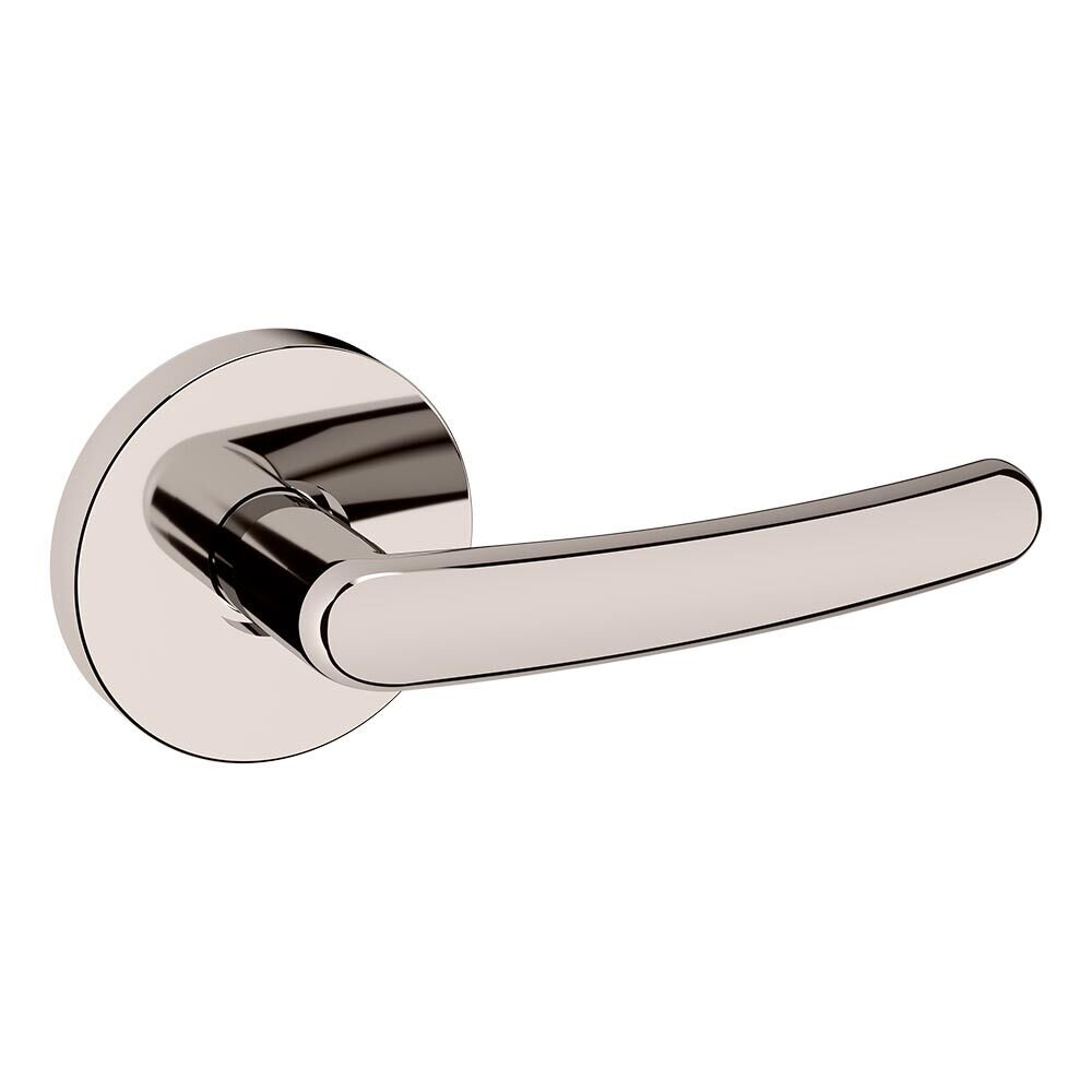 Baldwin Dummy Set 5165 Estate Lever with 5046 Rose in Lifetime Pvd Polished Nickel