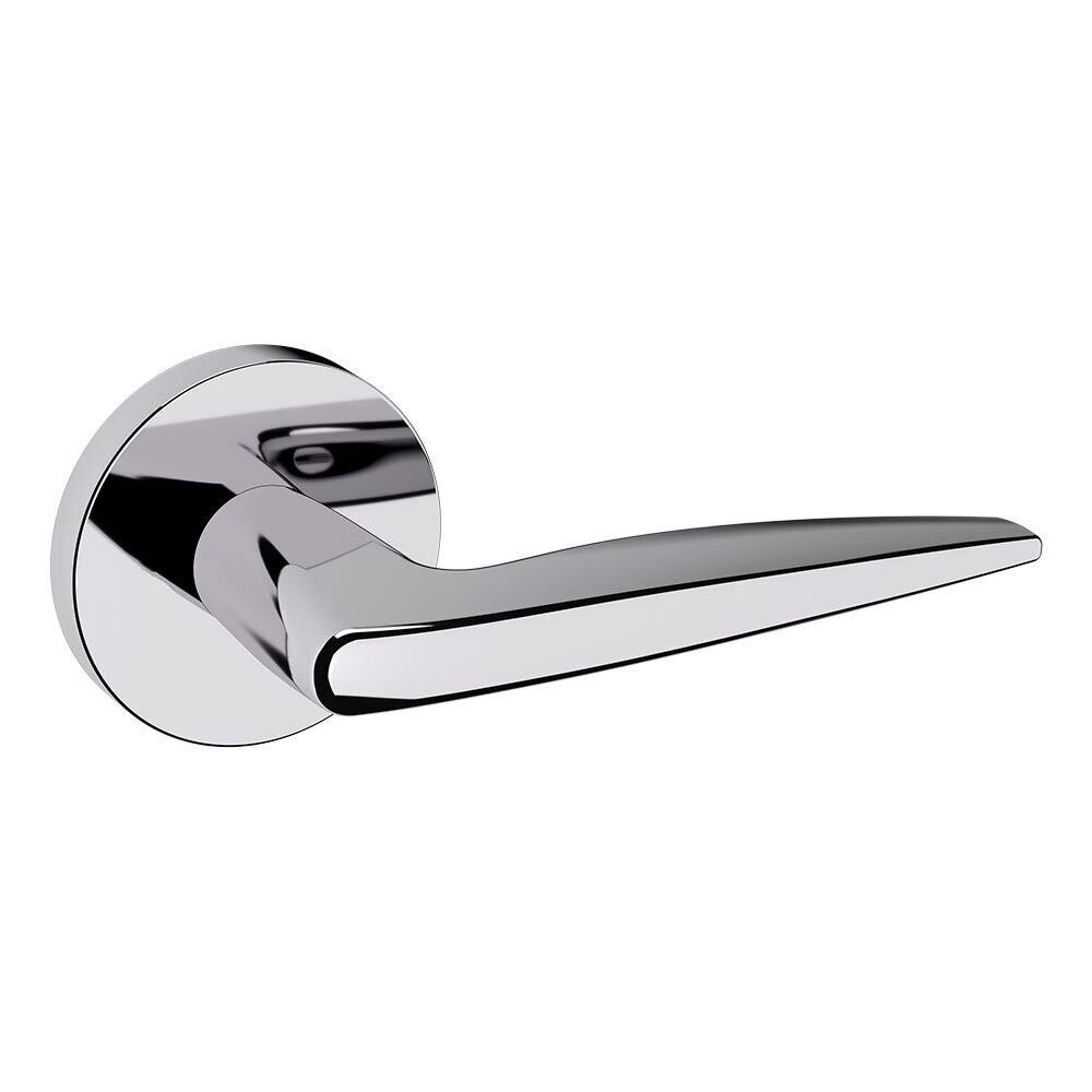 Baldwin Dummy Set 5166 Estate Lever with 5046 Rose in Polished Chrome