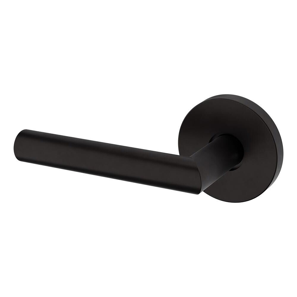 Baldwin Single Dummy Left Handed 5173 Estate Lever with 5046 Rose in Oil Rubbed Bronze