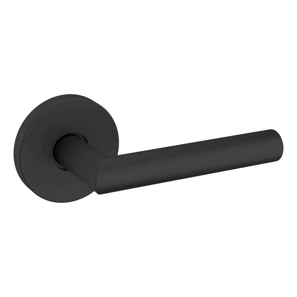 Baldwin Single Dummy Right Handed 5173 Estate Lever with 5046 Rose in Satin Black