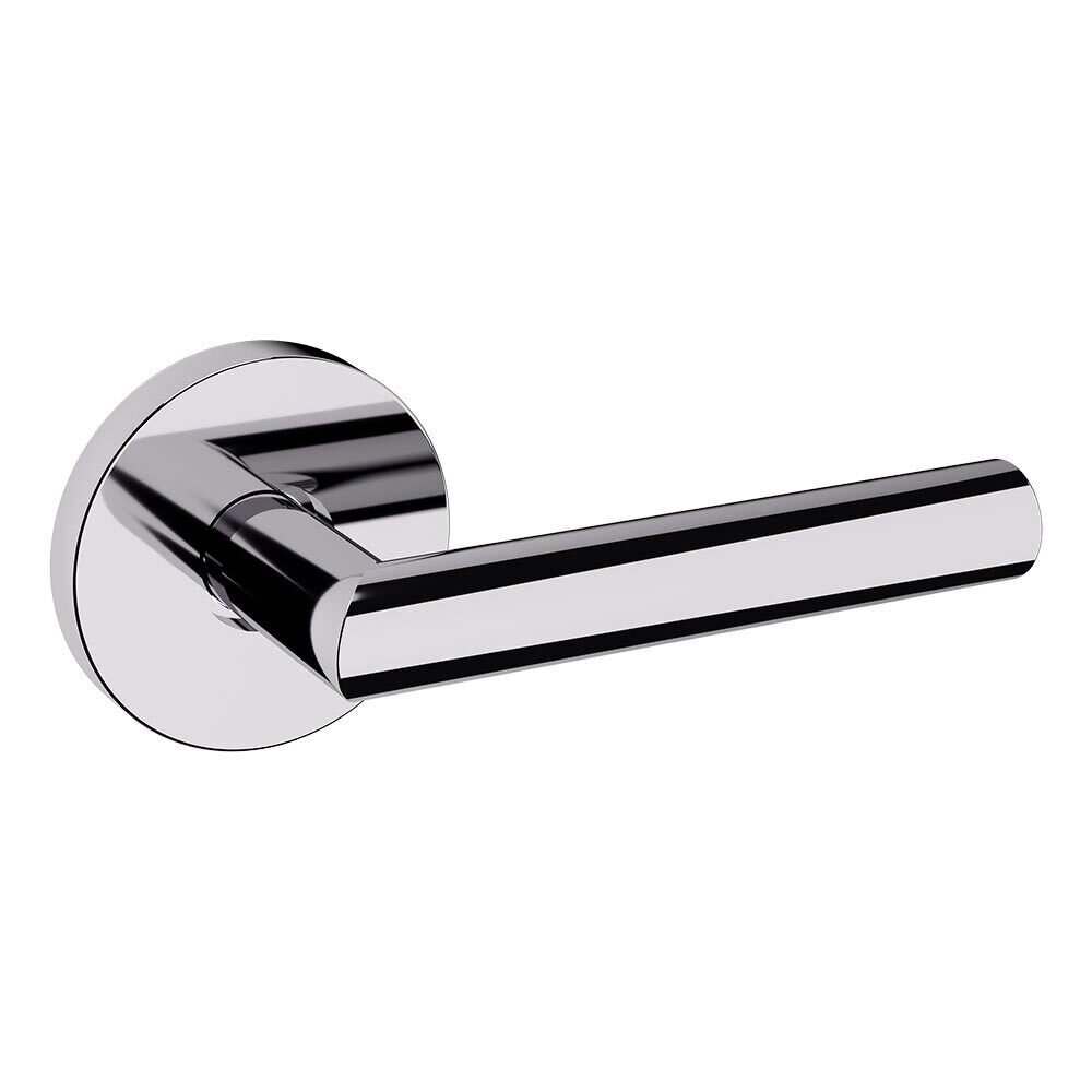 Baldwin Passage 5173 Estate Lever with 5046 Rose in Polished Chrome