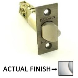 Baldwin Keyed Universal Deadlocking Latch for Keyed Entry in Lifetime Pvd Polished Nickel