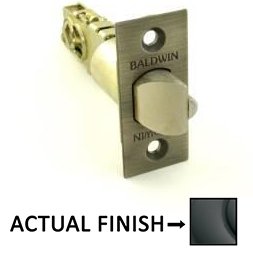 Baldwin Keyed Universal Deadlocking Latch for Keyed Entry in Oil Rubbed Bronze