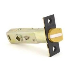 Baldwin Passage Lever Replacement Latch in Satin Black