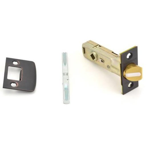 Baldwin Privacy Lever Replacement Latch with Full Lip Strike in Venetian Bronze