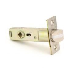 Baldwin Passage Lever Replacement Latch in Lifetime Pvd Satin Nickel