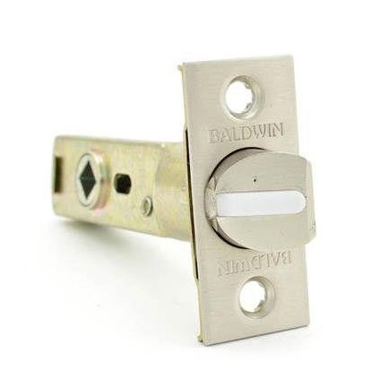 Baldwin Privacy Lever Replacement Latch in Satin Nickel
