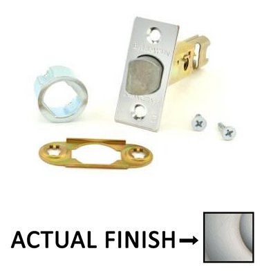 Baldwin 6L Plainlatch for Handleset (Single Cylinder/Double Cylinder) and Knob/Lever (Passage/Privacy) in Satin Nickel