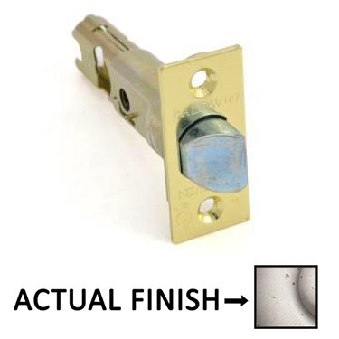 Baldwin Square UL Rated Plainlatch for Handleset (Single Cylinder/Double Cylinder) and Knob/Lever (Passage/Privacy) in White Bronze