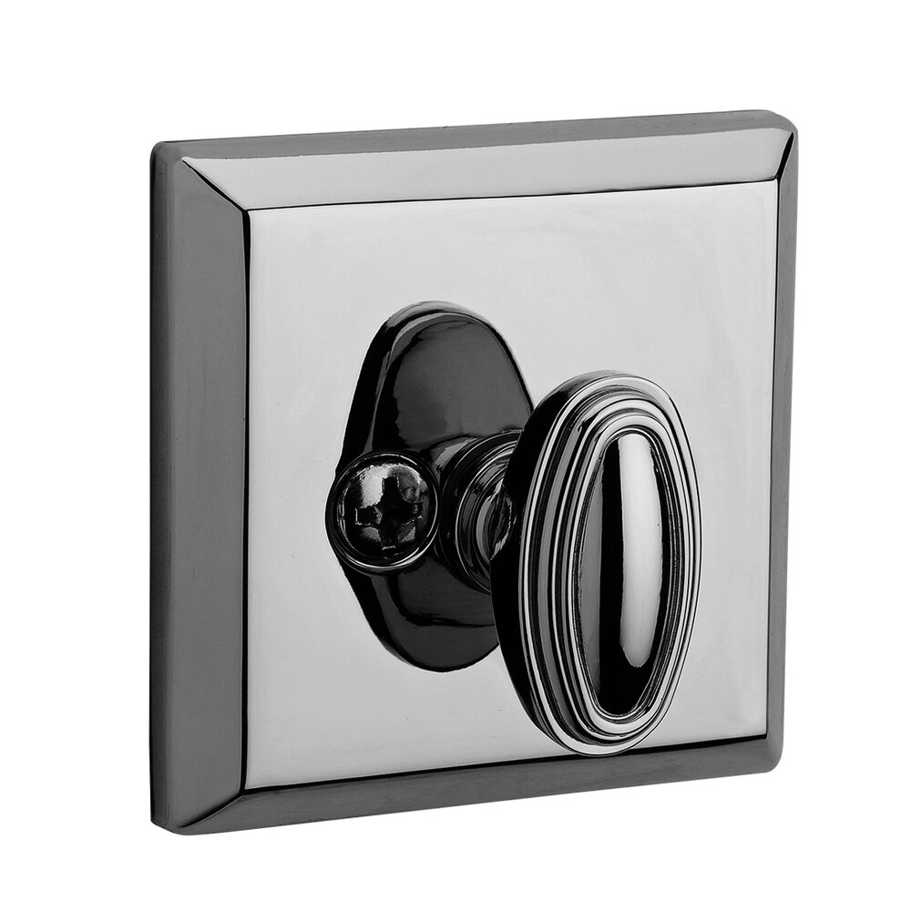 Baldwin Patio (One-Sided) Square Deadbolt in Polished Chrome