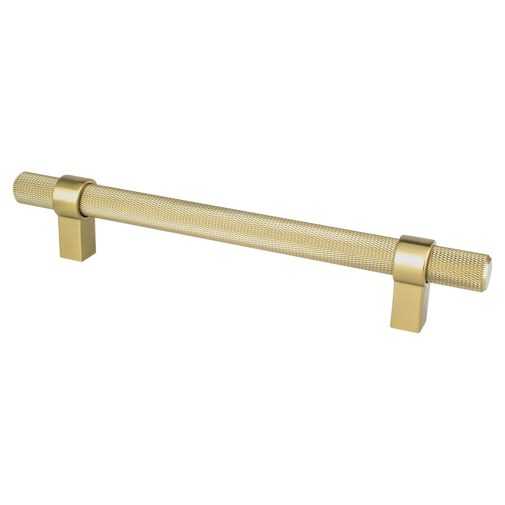Berenson Hardware 160mm Centers Uptown Appeal Pull in Modern Brushed Gold