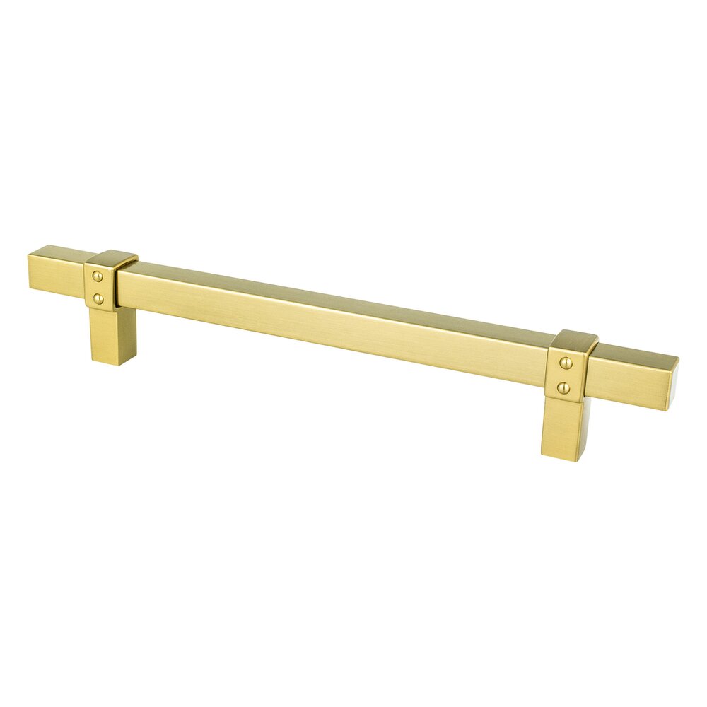 Berenson Hardware 160mm Centers Classic Comfort Pull in Modern Brushed Gold